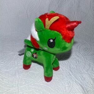 NWT tokidoki Green Unicorno Aurora World Plush - Holly Unicorn